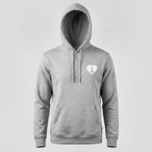 Grey Heart Collection Hoodie